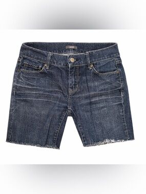 Jacob Denim Shorts Women Size 28 Dark Wash Cutoff Stretch Jean Shorts